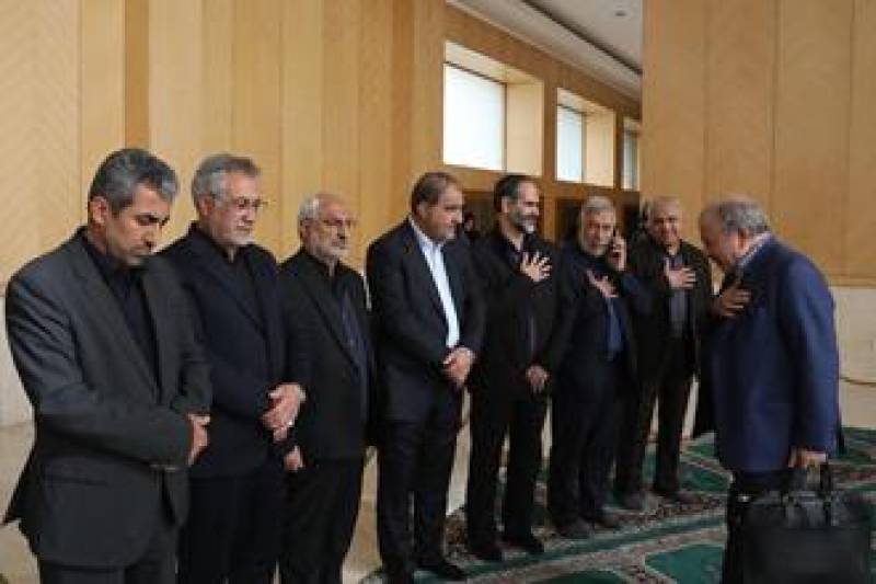 مراسم ختم مادر ذبیح‌الله اعظمی نماینده مردم جیرفت و عنبرآباد