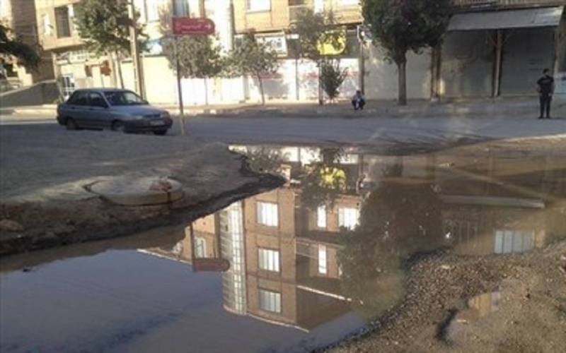 نگرانی اهالی روستای کهن جیرفت از هدر رفت آب