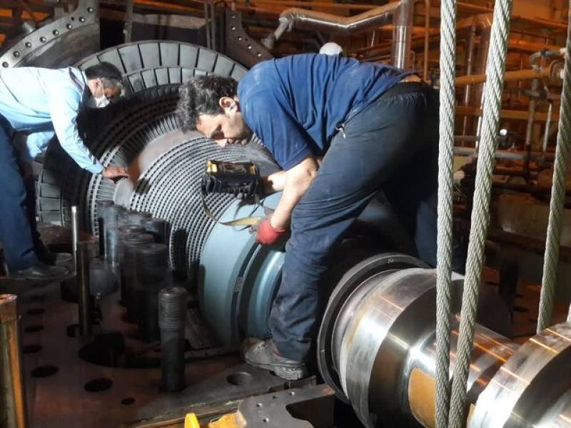 اتصال نیروگاه شهید سلیمانی کرمان به شبکه سراسری برق