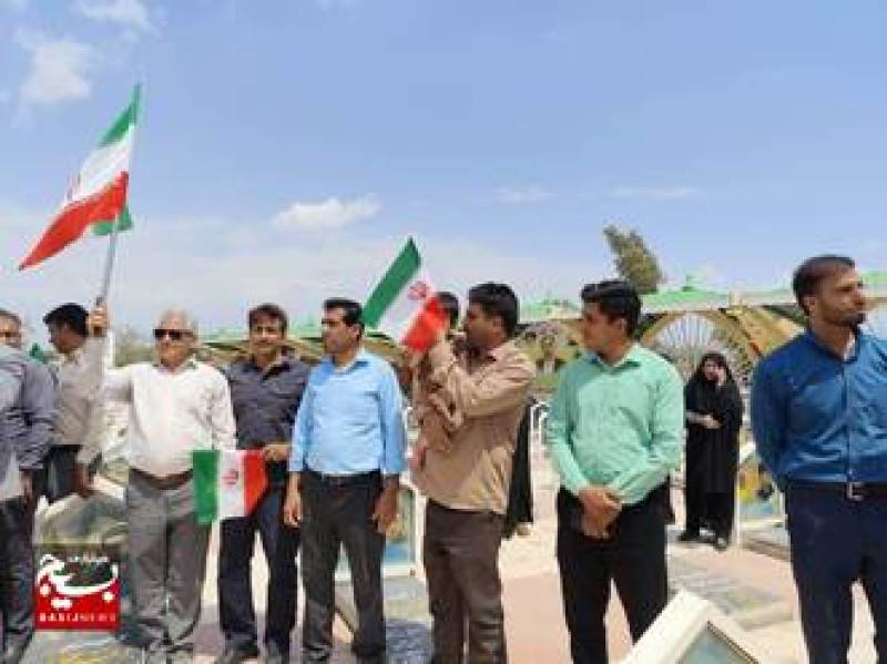 کاروان شادی مردم جیرفت در پی تحقق وعده صادق سپاه پاسداران در تنبیه به رژیم صهیونسیتی