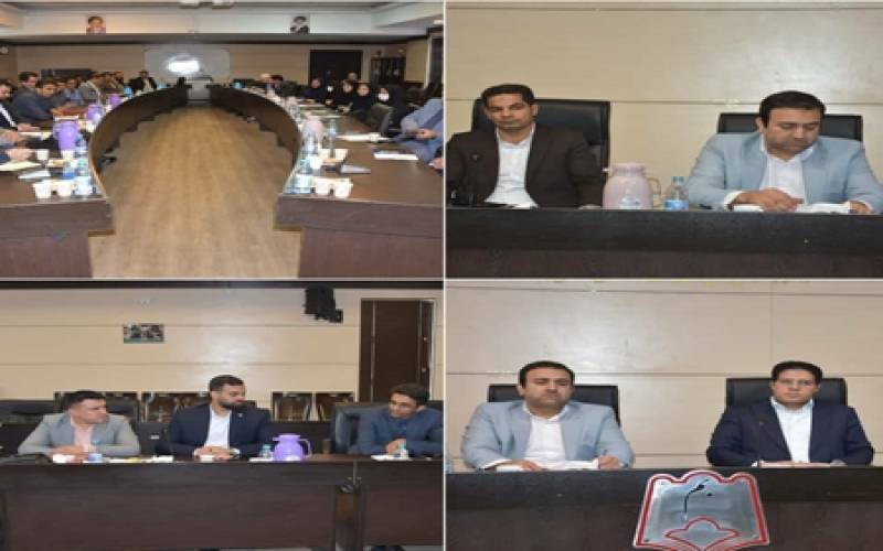 نشست هم اندیشی هیأت رئیسه دانشگاه علوم پزشکی بم با مدیر کل حقوقی و تنظیم مقررات وزارت بهداشت