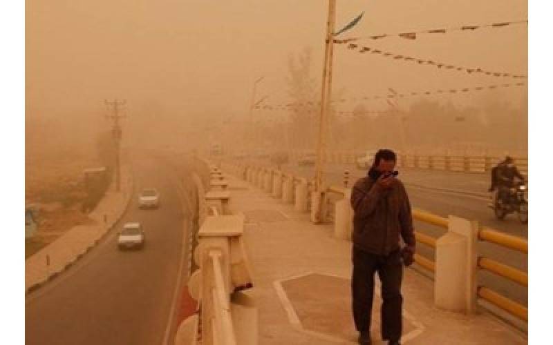 هوای کرمان، انار و جیرفت برای گروه‌های حساس ناسالم است