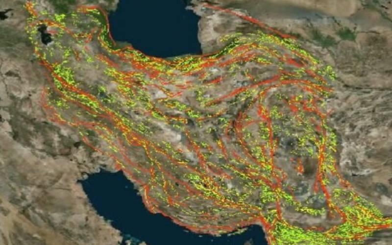 جنبایی قطعه‌ای از گسل سبزواران، مسبب رخداد لرزه‌ای امروز بلوک استان کرمان