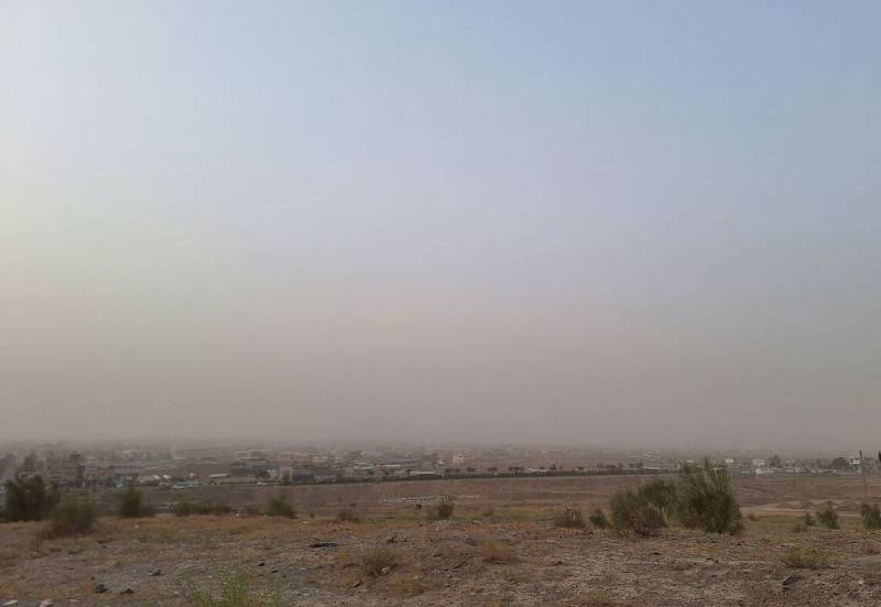 تداوم گرد و غبار در کرمان