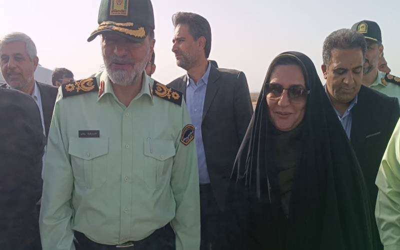 استقرار ستاد فرماندهی انتظامی جنوب کرمان در جیرفت عملیاتی شد