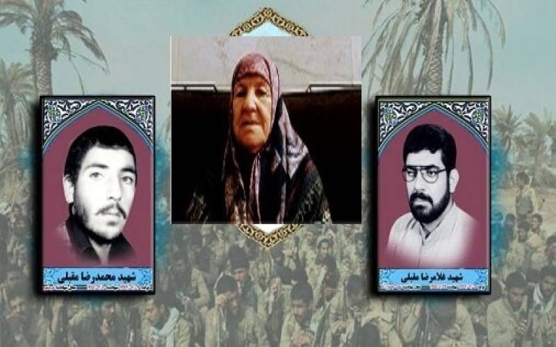 تشییع مادر شهیدان والامقام مقبلی