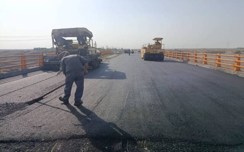 احداث مجدد پل چاه‌بید محور زهکلوت - ایرانشهر، ۶ سال پس از تخریب