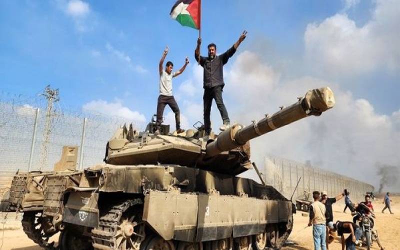 شادی مردم غزه پس از توافق حماس و اسرائیل