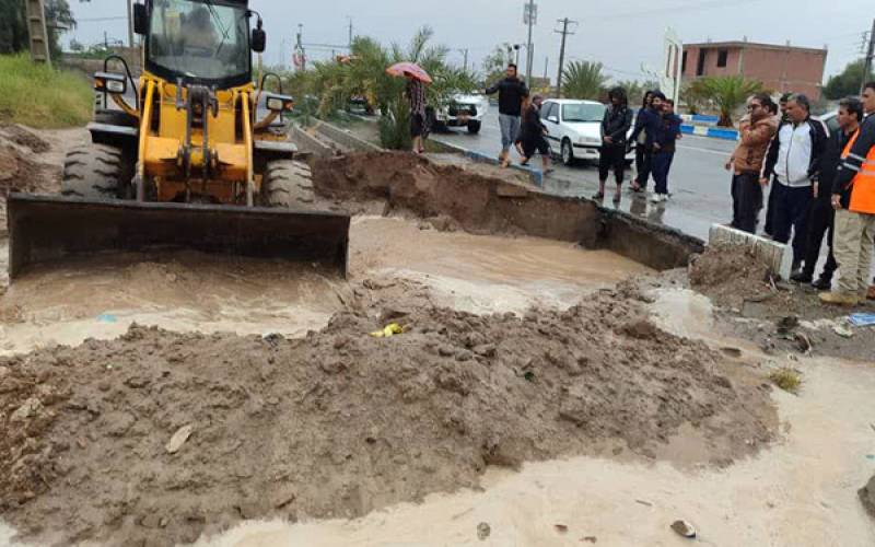 تداوم بارندگی در جنوب کرمان؛ ستاد بحران رودبار جنوب در آماده‌باش کامل